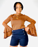 Bell Of The Ball Sleeve Top
