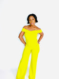 A Hint Of Lime Jumpsuit