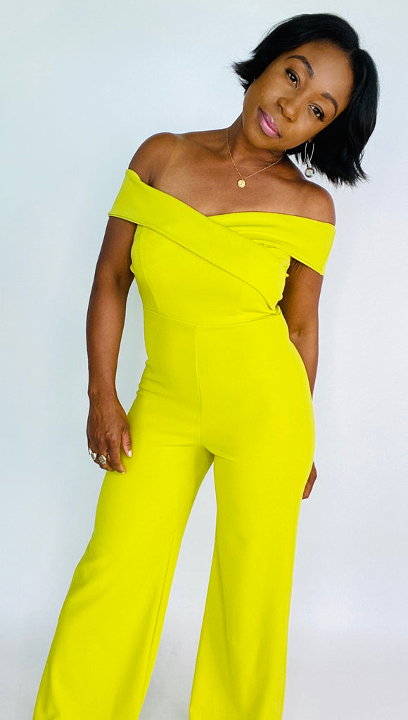 A Hint Of Lime Jumpsuit